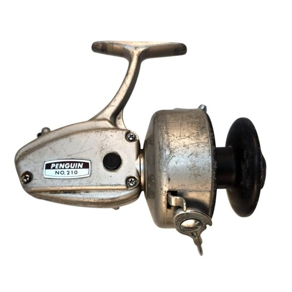 Penguin No. 210 is a vintage spin fishing reel made by Olympic, Japan, - Picture 1 of 15
